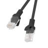 Cable red lanberg latiguillo cat.6 u - utp 20m negro fluke passed