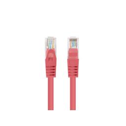 Cable red lanberg latiguillo cat.6 u - utp 7.5m rojo fluke passed