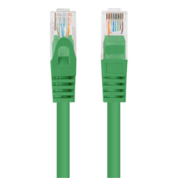 Cable red lanberg latiguillo cat.6 utp 7.5m verde fluke passed