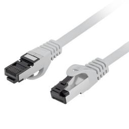Cable red lanberg latiguillo cat.8.1 s - ftp lszh cu 3m gris fluke passed