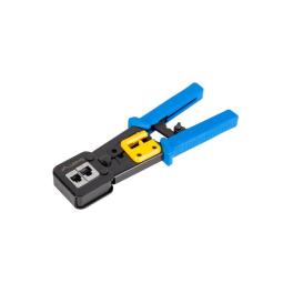 Crimpadora lanberg pass through rj45 - rj11 - rj12