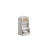Conector lanberg cat.6 ftp 8p8c pass through type pack 100 uds