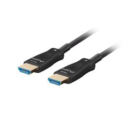 Cable hdmi aoc lanberg v2.1 m - m optico activo 8k 60hz 40m negro