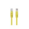 Cable red lanberg latiguillo cat.6 u - utp 7.5m amarillo fluke passed