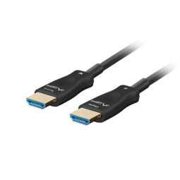 Cable hdmi aoc lanberg v2.1 m - m optico activo 8k 60hz 20m negro