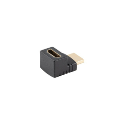 Adaptador hdmi 4k lanberg macho - hembra angulo arriba