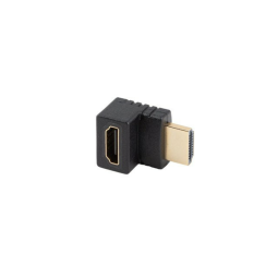 Adaptador hdmi 4k lanberg macho - hembra angulo arriba