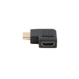 Adaptador hdmi 4k lanberg macho - hembra angulo izquierda