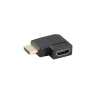 Adaptador hdmi 4k lanberg macho - hembra angulo izquierda
