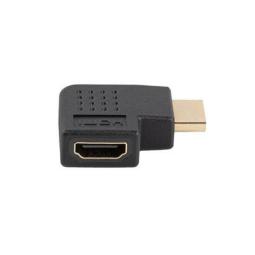 Adaptador hdmi 4k lanberg macho - hembra angulo derecha