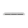 Patch panel lanberg 24 puertos 1u 19 pulgadas cat.6a utp con organizador cables gris