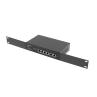Switch lanberg 6 puertps 100mb 4xpoe+ - 2x fast ether 60w rack 10 pulgadas - 19 pulgadas