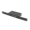 Switch lanberg 10 puertos 100mb 8xpoe+ - 2x gbit ether 120w rack 10 pulgadas - 19 pulgadas