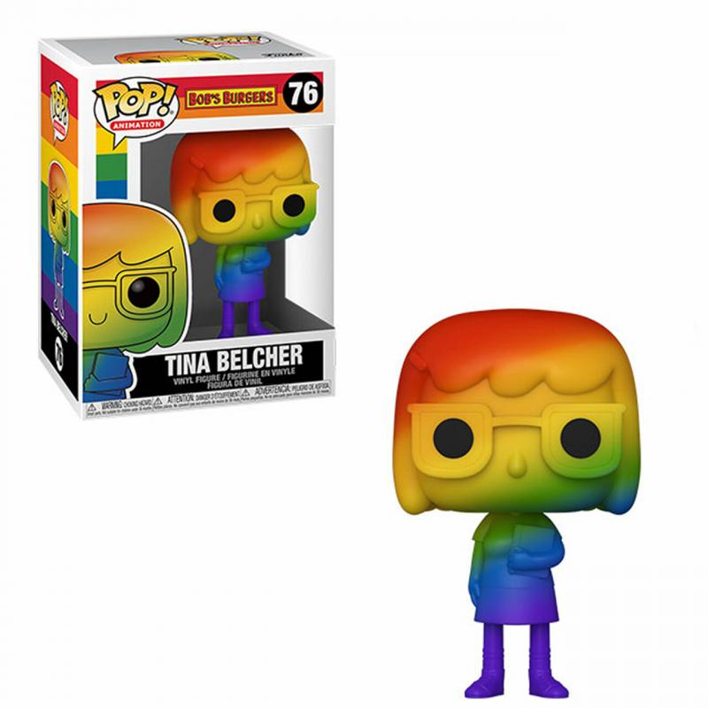 Funko pop animacion dia del orgullo tina belcher arcoiris 56981 - Imagen 1