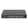 Switch lanberg 24 puertos 1gb poe+ - 2x sfp 2x gbit ethernet 360w rack 19 pulgadas