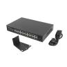 Switch lanberg 24 puertos 1gb poe+ - 2x sfp 2x gbit ethernet 360w rack 19 pulgadas