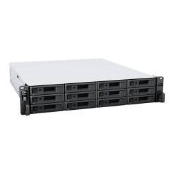 Servidor nas synology rs2423rp+ 8gb 12 bahias 2u rack gigabit ethernet