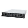 Servidor nas synology rs2423rp+ 8gb 12 bahias 2u rack gigabit ethernet