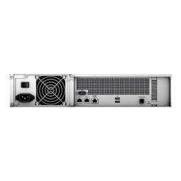 Servidor nas synology rs2423rp+ 8gb 12 bahias 2u rack gigabit ethernet