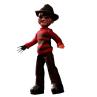 Figura mezco toyz a nightmare on elm street living dead dolls re - run freddy krueger talking 25cm