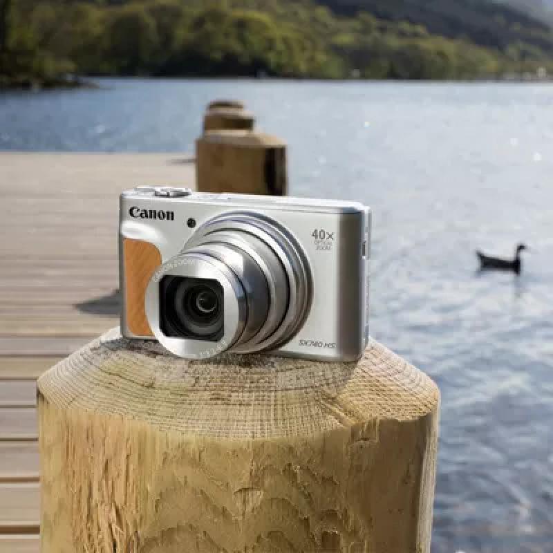 Camara digital canon powershot sx740 hs lite edition silver