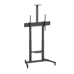 Soporte suelo con ruedas ewent vesa hasta 100 pulgadas 1000x600mm max 120kg