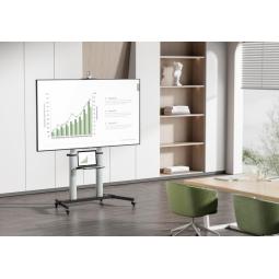 Soporte suelo con ruedas ewent vesa hasta 100 pulgadas 1000x600mm max 100kg