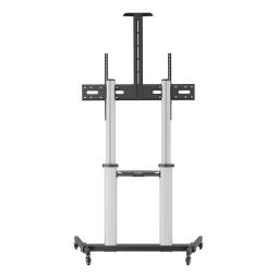 Soporte suelo con ruedas ewent vesa hasta 100 pulgadas 1000x600mm max 100kg