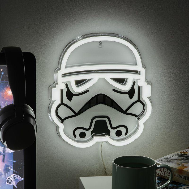 Luz neon pared paladone star wars stormtrooper