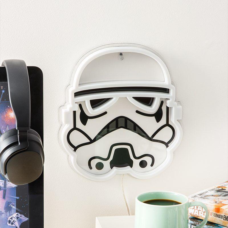 Luz neon pared paladone star wars stormtrooper
