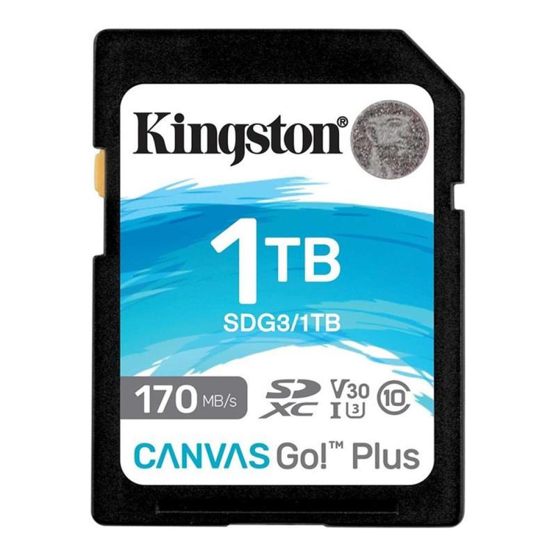 Tarjeta memoria sdxc 1tb kingston canvas go plus uhs - i u3 cl10