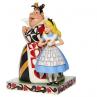 Figura enesco disney alicia en el pais de las maravillas alicia & reina de corazones - Imagen 1