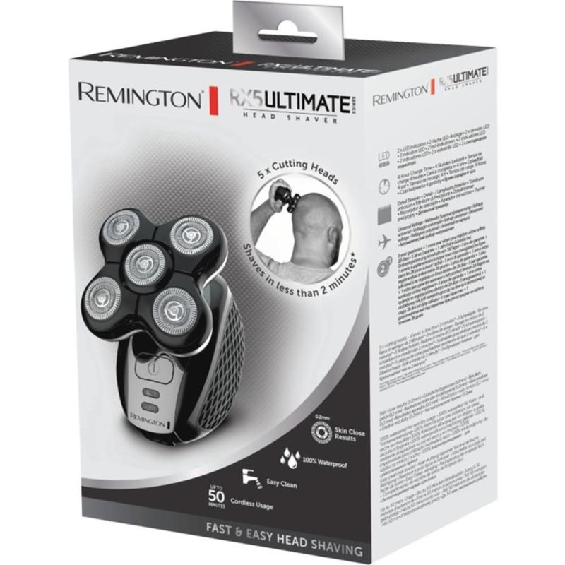 Afeitadora de cabeza remington ultimate series rx5 xr1500