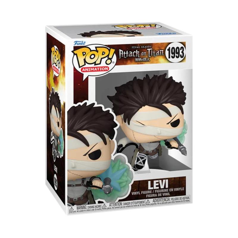 Funko pop! animation ataque a los titanes levi sp - 1