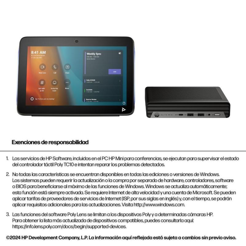 Kit de videoconferencia poly studio