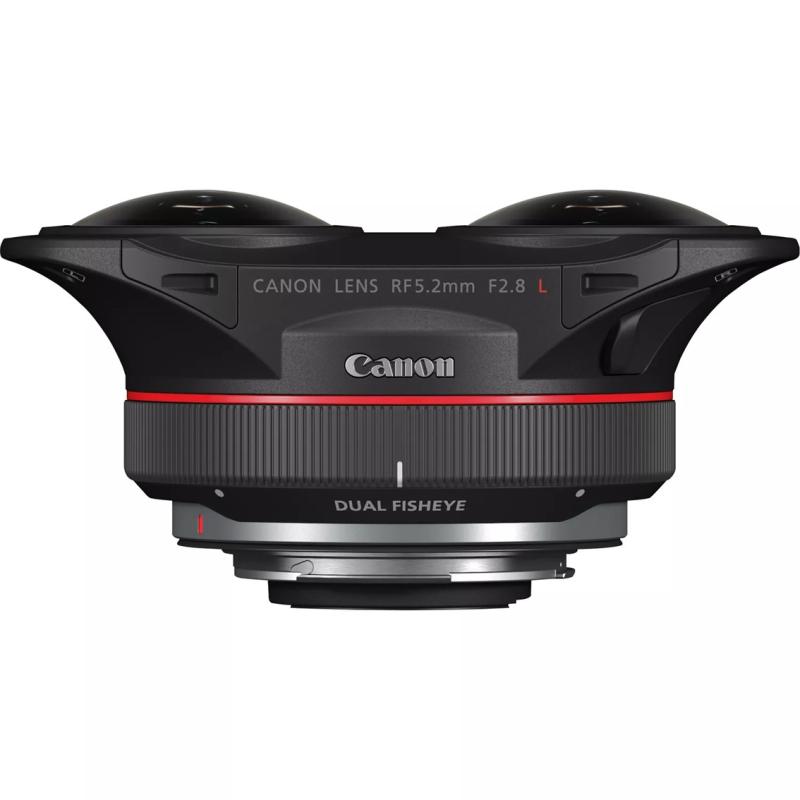 Objetivo canon rf 5.2mm f:2.8l dual fisheye