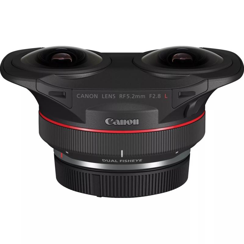 Objetivo canon rf 5.2mm f:2.8l dual fisheye