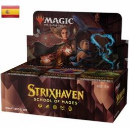 Draft booster wizard of the coast magic the gathering strixhaven: school of mages español - Imagen 1