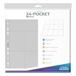 Carpeta transparente ultimate guard de 24 bolsillos y cuatro filas de páginas - carga lateral (10)
