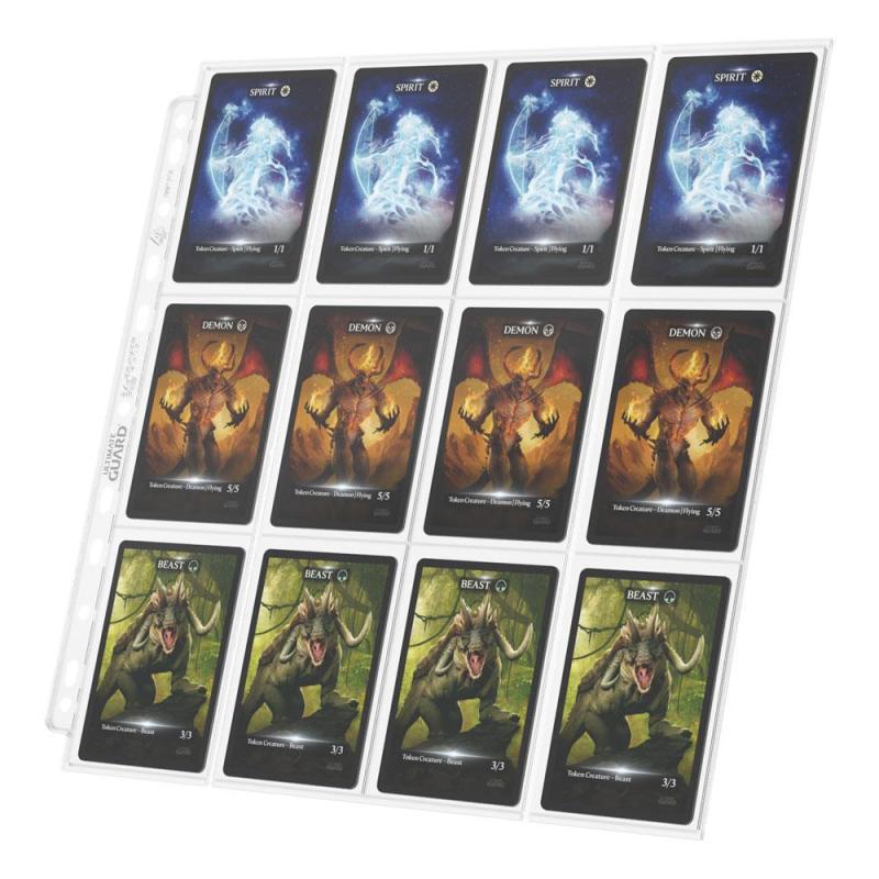 Carpeta transparente ultimate guard de 24 bolsillos y cuatro filas de páginas - carga lateral (10)