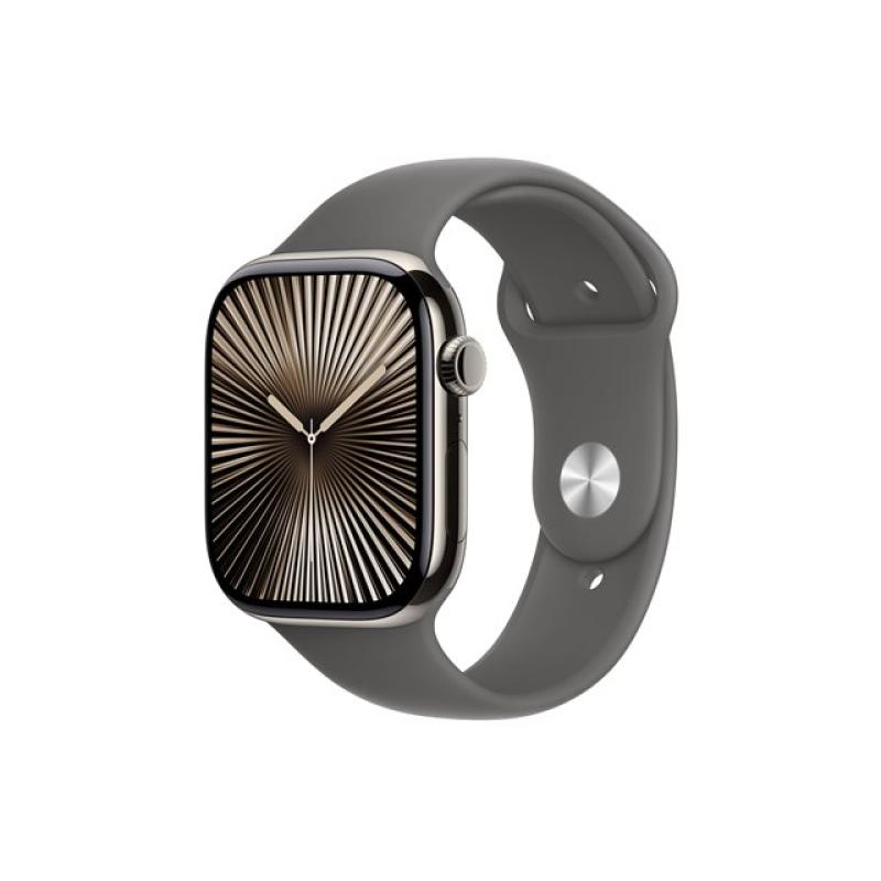 Smartwatch apple watch series 10 gps + cell 46mm stone grey s - m