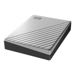 Disco duro externo hdd wd western digital 5tb my passport ultra for mac usb tipo c plata