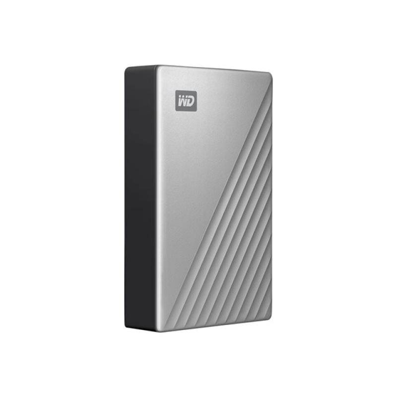 Disco duro externo hdd wd western digital 5tb my passport ultra for mac usb tipo c plata