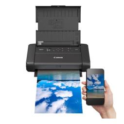 Impresora inyeccion bx110 con bateria carga usb - wifi