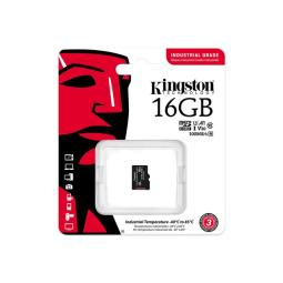 Tarjeta memoria sdhc 16gb kingston industrial uhs - i cl10