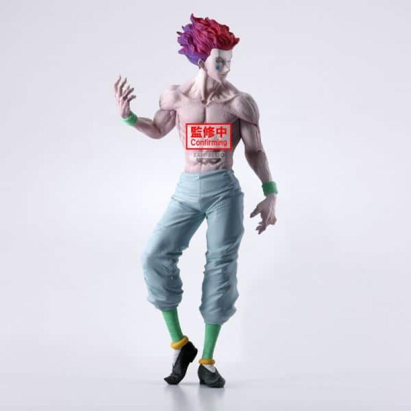 Figura banpresto hunter x hunter grandista hyskoa 28cm