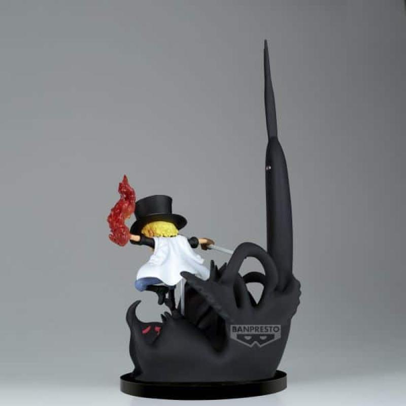 Figura banpresto one piece world collectable figure special sabo vs five elders & imu 14cm