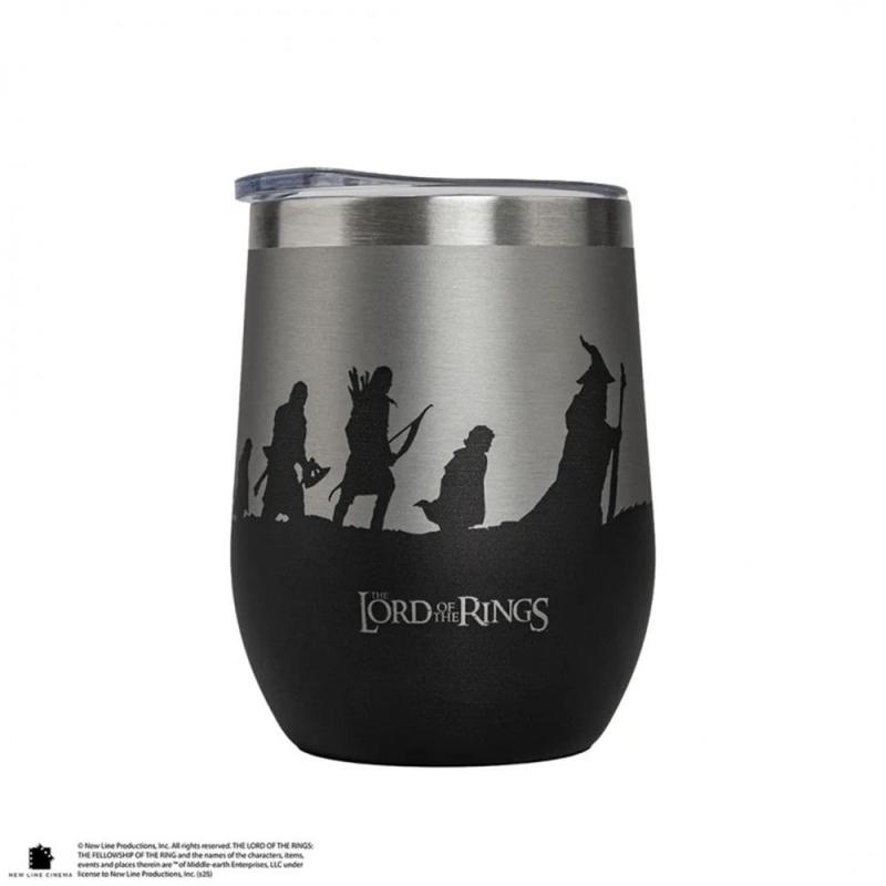 Taza térmica de viaje cinereplicas el señor de los anillos la comunidad del aniillo