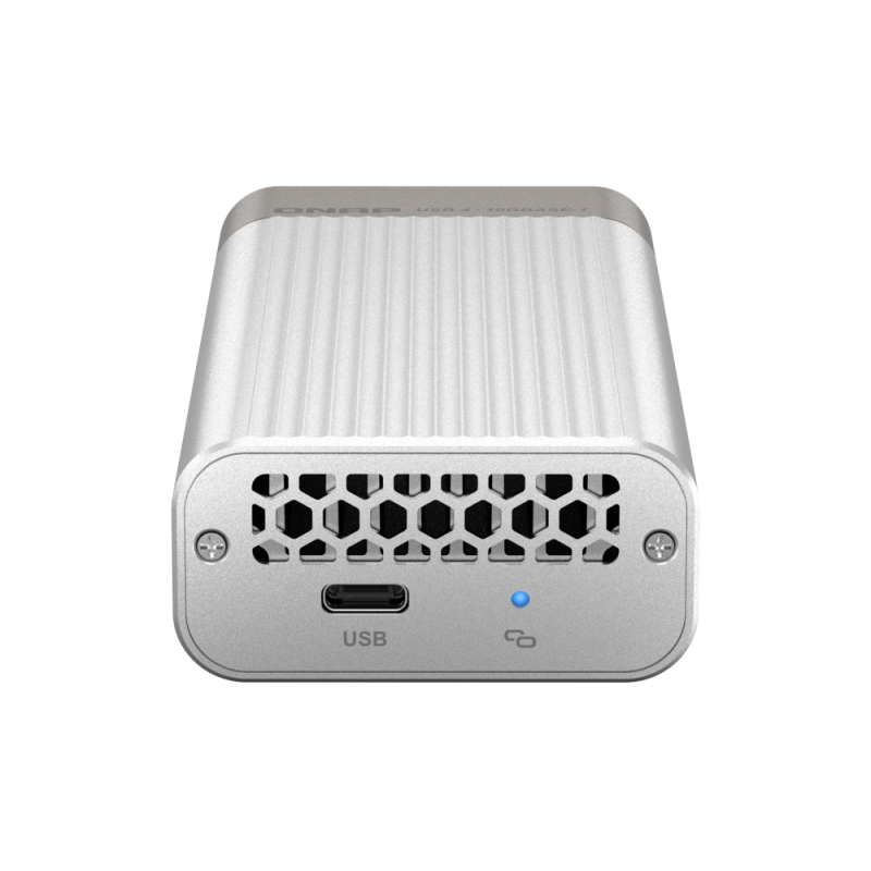 Adaptador usb tipo c a rj45 qnap qna - uc10g1t hembra - hembra