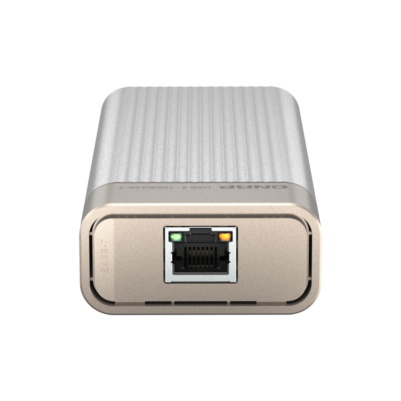 Adaptador usb tipo c a rj45 qnap qna - uc10g1t hembra - hembra